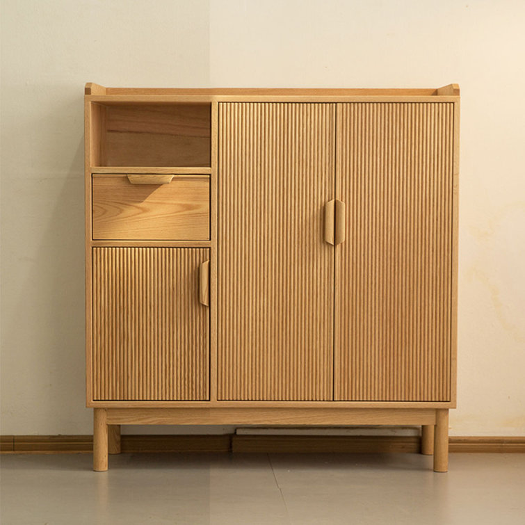 Oak shoe best sale storage cupboard